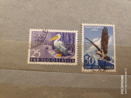 Yugoslavia	Birds  (F46) - Used Stamps