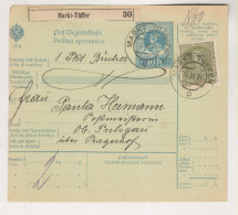 SLOVENIA,Austria 1914 MARKT TUFFER LASKO Parcel Card - Slowenien