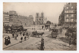 75 PARIS - Place Saint-Michel Et Notre-Dame - Sin Clasificación