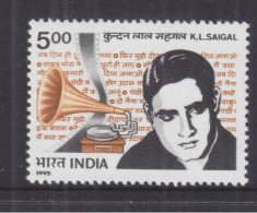 INDIA 1995 K.L.SAIGAL  MNH - Unused Stamps