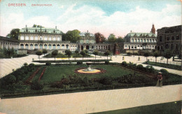 ALLEMAGNE - Dresden - Zwingerhof - Colorisé - Carte Postale Ancienne - Dresden
