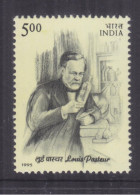 INDIA 1995 LOUIS PASTEUR  MNH - Neufs