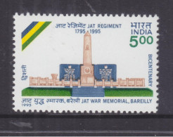 INDIA 1995 JAT WAR MEMORIAL,BAREILY  MNH - Nuovi