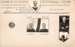 BR74727 Christ Church Football Club Real Photo Coventry 1912-1913 Uk - Middlesex