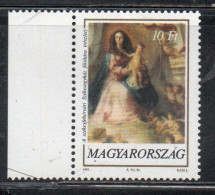 HUNGARY UNGHERIA MAGYAR 1993 CHRISTMAS NATALE NOEL WEIHNACHTEN NAVIDAD 10f MNH - Unused Stamps