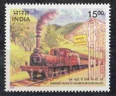 INDIA 1761,unused,trains - Unused Stamps