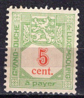 Q4464 - LUXEMBOURG TAXE Yv N°10 * - Postage Due