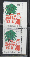 SUOMI FINLAND FINLANDIA FINLANDE 1993 CHRISTMAS NATALE NOEL WEIHNACHTEN NAVIDAD 1.80x2 FROM BOOKLET MNH - Neufs
