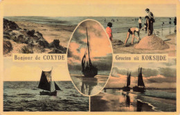 BELGIQUE - Coxyde - Multivues - Colorisé - Carte Postale Ancienne - Koksijde