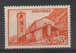Andorra Fran. 1944 Paisaje 3 F Ed:123 (**) - Unused Stamps