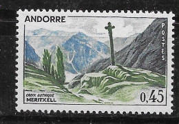 Andorra -Franc 1961-71 Paisaje 45 Cts  Ed=175 (**) - Unused Stamps