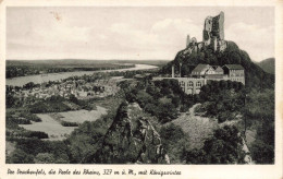 ALLEMAGNE -  Der Drachenfels, Die Perle Des Rheins, 32 M ü M, Mit Königswinter - Carte Postale Ancienne - Koenigswinter