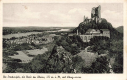 ALLEMAGNE -  Der Drachenfels, Die Perle Des Rheins, 32 M ü M, Mit Königswinter - Carte Postale Ancienne - Königswinter