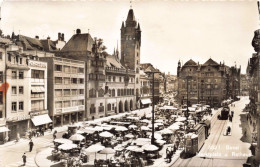 SUISSE - Bâle - Place Du Marché - Animé - Carte Postale Ancienne - Bâle