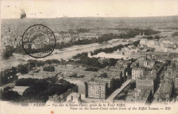 FRANCE - Paris - Vue Sur Le Sacré Cœur Prise De La Tour Eiffel - Carte Postale Ancienne - Panorama's