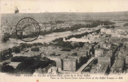 FRANCE - Paris - Vue Sur Le Sacré Cœur Prise De La Tour Eiffel - Carte Postale Ancienne - Mehransichten, Panoramakarten
