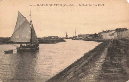 FRANCE - Noirmoutier - L'Entrée Du Port - Carte Postale Ancienne - Noirmoutier