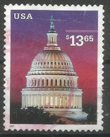 USA Express Mail HV High Value 2002 US Capitol Dome  $.13.65 VFU SC.# 3648 - Express & Recommandés