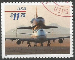 USA Express Mail HV 1998 Piggyback Space Shuttle High Value $.11.75 In VFU Condition SC.# 3262 - Collections