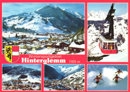 SAALBACH, HINTERGLEMM, SKI RESORT, CABLE CAR, MOUNTAIN, AUSTRIA - Saalbach