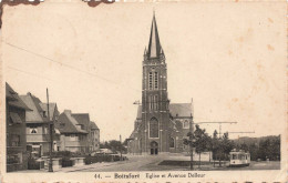 BELGIQUE - Watermael-Boitsfort - Eglise Et Avenue Delleur - Carte Postale Ancienne - Watermaal-Bosvoorde - Watermael-Boitsfort