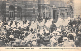Lot363 Uk London Eucharistic Congress 1908 The Children Procession Westminter - Westminster Abbey