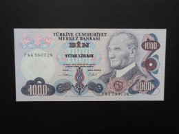 RÉPUBLIQUE DE TURQUIE * : 1000 LIRA   L.1970     P 191     SPL - Turquie