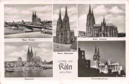 ALLEMAGNE - Grüsse Aus Köln Am Rhein - Carte Mulitvues - Carte Postale Ancienne - Koeln