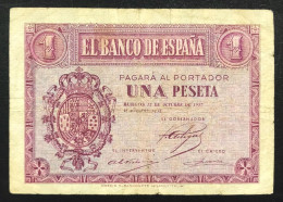 Spagna Espana Espagne 1 Peseta 1937 KM#104 LOTTO 2334 - 1-2-5-25 Peseten