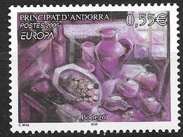 Andorre Français 2005 N° 608 Neuf Europa Gastronomie - 2005