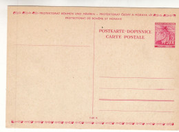 Tchècoslovaquie - Bohème & Moravie - Carte Postale De 1939 - Entier Postal - - Briefe U. Dokumente