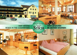 Delcampe - G5847 - TOP Manhartsbrunn Großebersdorf - Hotel Heuringer - Mistelbach