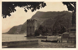 [-10%] SUISSE - Nidwald - Stansstad - Quai - Chalet De Montagnes -  Carte Postale Ancienne - Stans