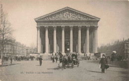 FRANCE - Paris - La Madeleine - Animé - Carte Postale Ancienne - Churches