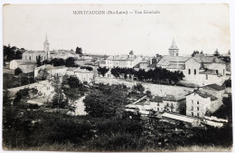 CPA Carte Postale / 43 Haute-Loire, Velay, Montfaucon / Vue Générale. - Montfaucon En Velay