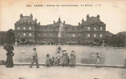 FRANCE - Paris - Palais De Luxembourg - Le Sénat - Animé - Carte Postale Ancienne - Other Monuments