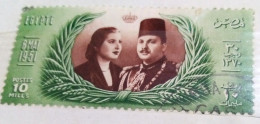 Egitto 1951, Royal Wedding Of King Farouk And Queen Narriman, Yvert 280, VF - Oblitérés