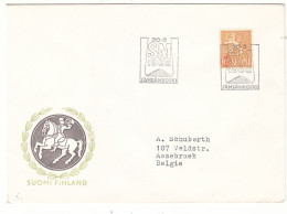 Finlande - Lettre De 1965 - Oblit Jämsänkoski - - Lettres & Documents