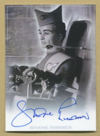 Shane Rimmer (1929-2019) - Thunderbirds - Signed Homemade Trading Card - COA - Acteurs & Toneelspelers