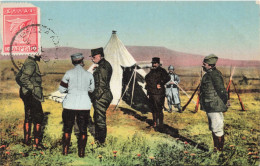 MILITARIA - Salonique - Le Général Sarrail Avec Ses Officiers D'ordonnance - Colorisé - Carte Postale Ancienne - Characters