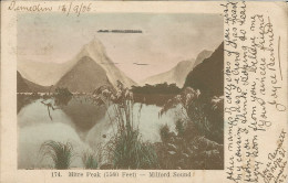 NZ - MITRE PEAK (5560 FEET) - MILFORD SOUND - PUB. BY MUIR REF #174 - 1906 - Nouvelle-Zélande