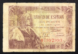 Spagna Espana Espagne 1 Peseta 1943 KM#126 LOTTO 2256 - 1-2-5-25 Pesetas