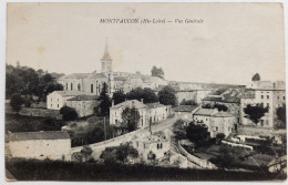 CPA Carte Postale / 43 Haute-Loire, Velay, Montfaucon / Guionie & Cie / Vue Générale. - Montfaucon En Velay