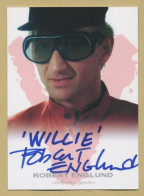 Robert Englund - Freddy Krueger - V - Signed Homemade Trading Card - COA - Actores Y Comediantes 