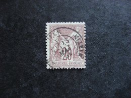 C). TB N° 67, Oblitéré. - 1876-1878 Sage (Type I)