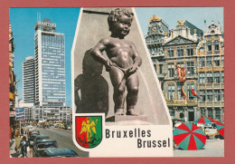 CP EUROPE BELGIQUE BRUXELLES MV 99 Multi-Vues - Panoramische Zichten, Meerdere Zichten