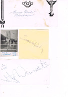 JEUX OLYMPIQUES - AUTOGRAPHES DE MEDAILLES OLYMPIQUES - CONCURRENTS DE SUEDE - - Autogramme