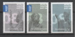 Australia, MNH, 2008, Mich 2941 - 2943, Youth Day - Mint Stamps