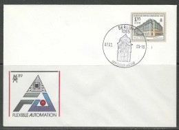 Cover - Entier - Berlin 1085 - Leipziger Messe - Flexible Automation. - Enveloppes - Neuves