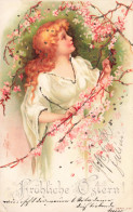 FÊTES ET VOEUX - Fröhliche Ostern - Carte Postale Ancienne - Pâques